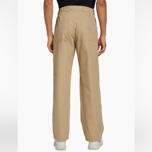 NWT Maison Margiela MM6 Raw-Edge Relaxed-Fit Pants Sz 50/ Large - Picture 2 of 12